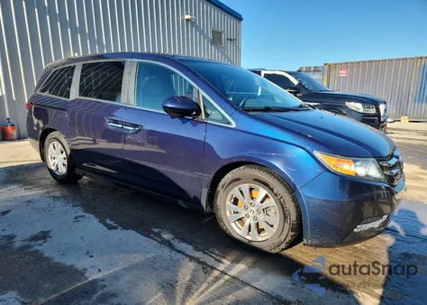 2016 Honda Odyssey Se z USA, uszkodzony, nr VIN 5FNRL5H39GB064074